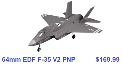 fms 64mm EDF F-35 PNP